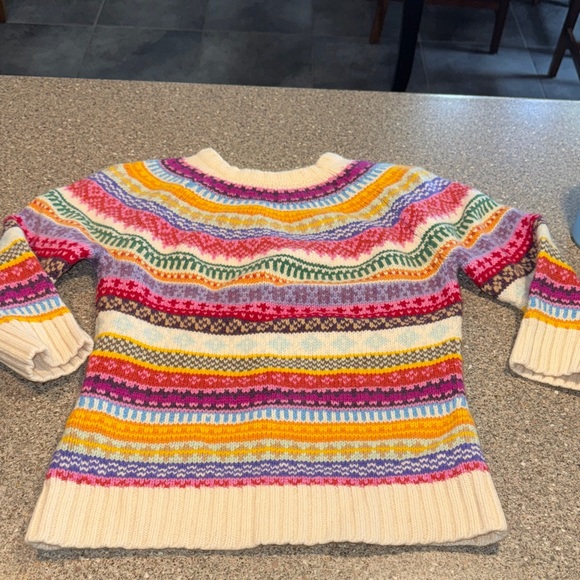 GAP Sweaters - Gap fair isle crazy stripe sweater